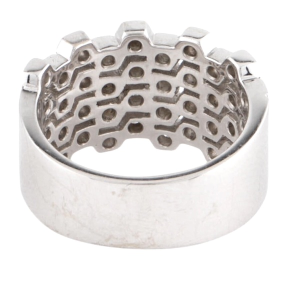 18k White Gold Diamond Ring 💎 - Picture 4 of 5